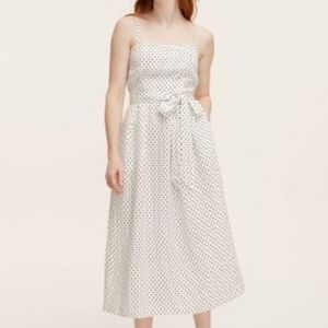NWOT Kate Spade Target White Polka Dot Dress Size Small